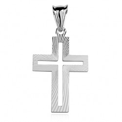 Pandantiv cruce argint DiAmanti K0067R-DIA (Argint 925‰ 1,9 g.)